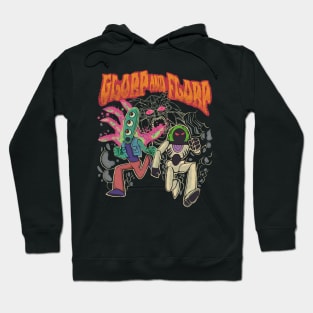 Glorp and Florp-Run Like Hell Hoodie